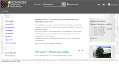 Desktop Screenshot of catalogue.bm-meyzieu.fr
